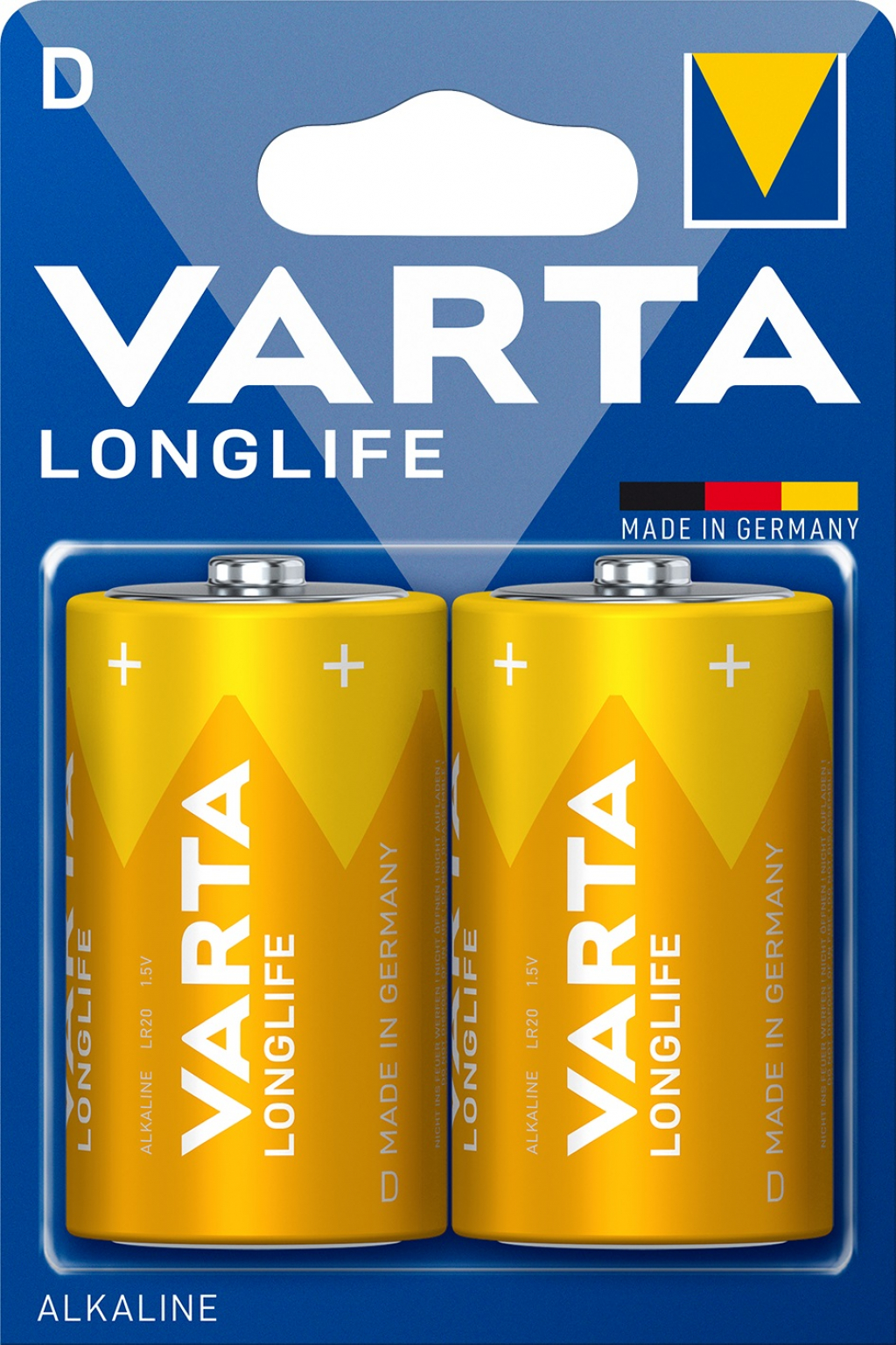 Батерии Varta LONGLIFE D BLI 2